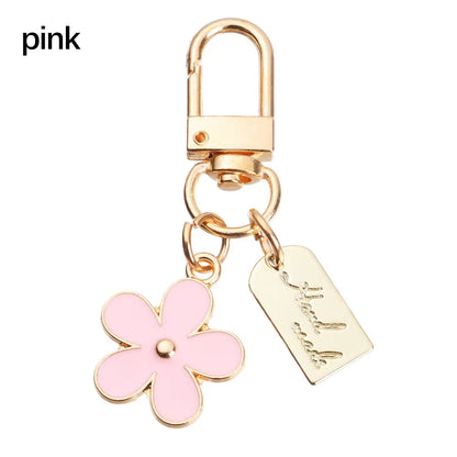 Flower Keychains for Women Bag Charm Key Chain Car Key Ring Pendant for Purse Handbag Bag Keychain