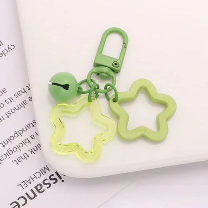 1Pc Flower Pendant Keychains for Women Bag Charm Key Chain Car Key Ring Pendant for Purse Handbag Bag Keychain