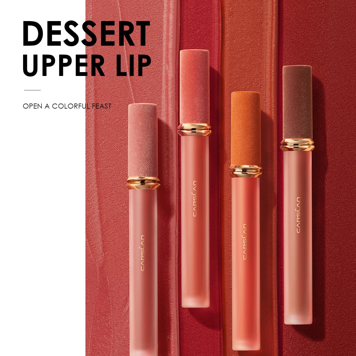 Matte Liquid Lipstick - Longwear, No-Budge, Highly Pigmented Lipcolor for All Skin Women, AM12 Peach Cream