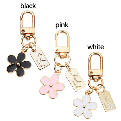 Flower Keychains for Women Bag Charm Key Chain Car Key Ring Pendant for Purse Handbag Bag Keychain