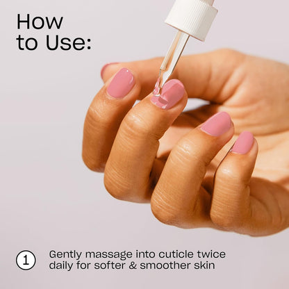 Prospa Nail and Cuticle Oil | Cuticle Oil Bottle for Nails & Dry Hands | Strengthens Cuticles for Nail Growth