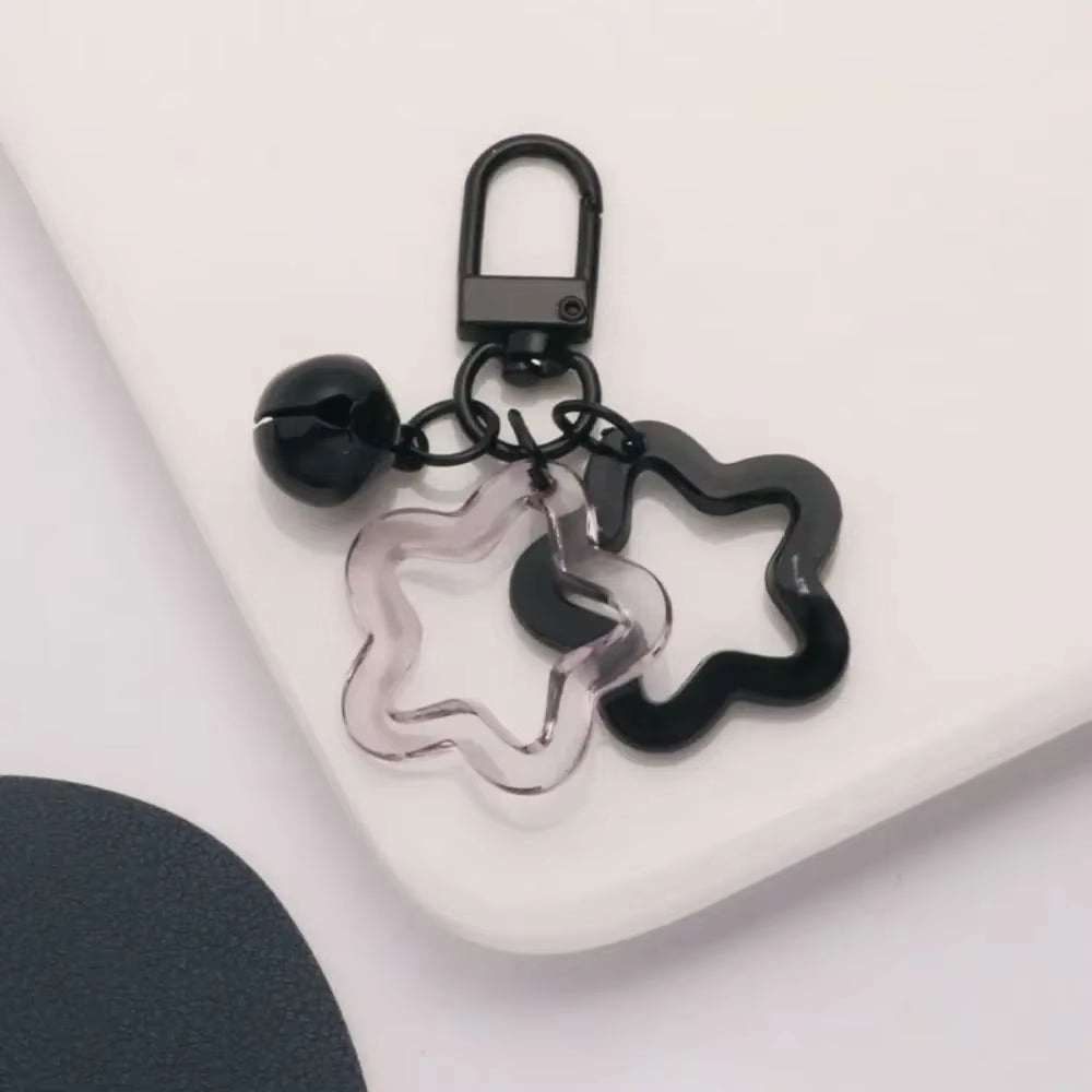 1Pc Flower Pendant Keychains for Women Bag Charm Key Chain Car Key Ring Pendant for Purse Handbag Bag Keychain